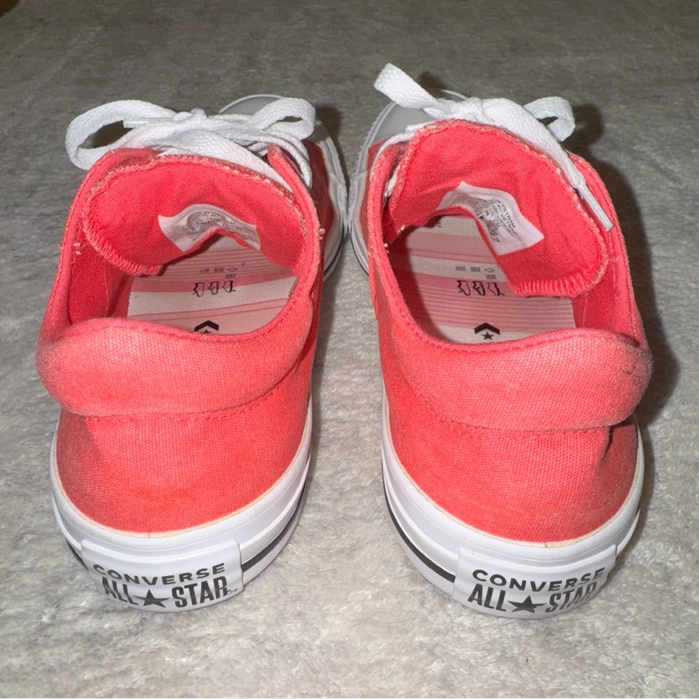 Converse Watermelon Barely Worn Low Top Sneakers Size 7.5